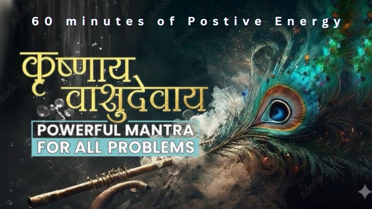 KRISHANAYA VASUDEVAYA | 60 Minutes | POWERFUL Mantra for Inner Peace | Listen for a Sound Sleep