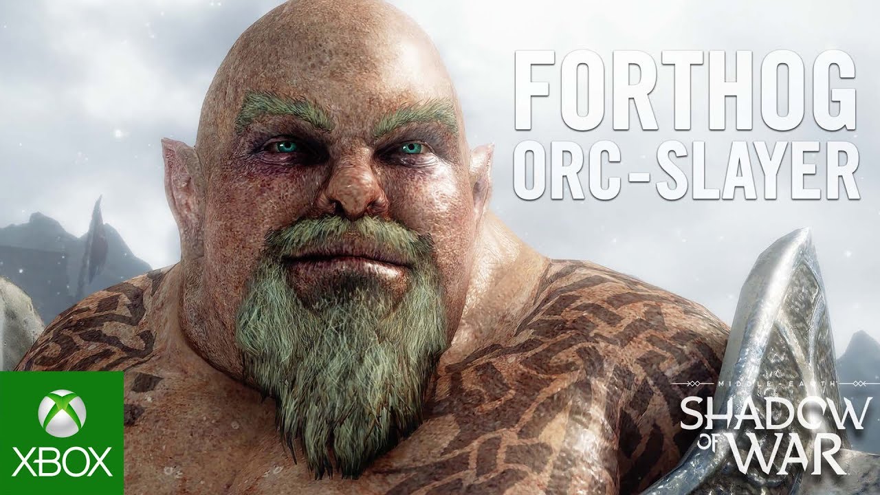 Official Shadow of War Forthog Orc-Slayer Trailer