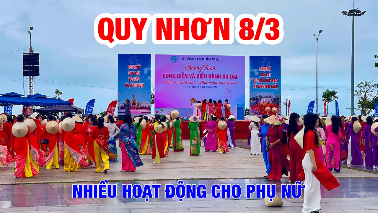 QUY NHƠN NHIỀU HOẠT ĐỘNG CHÀO MỪNG NGÀY 8/3