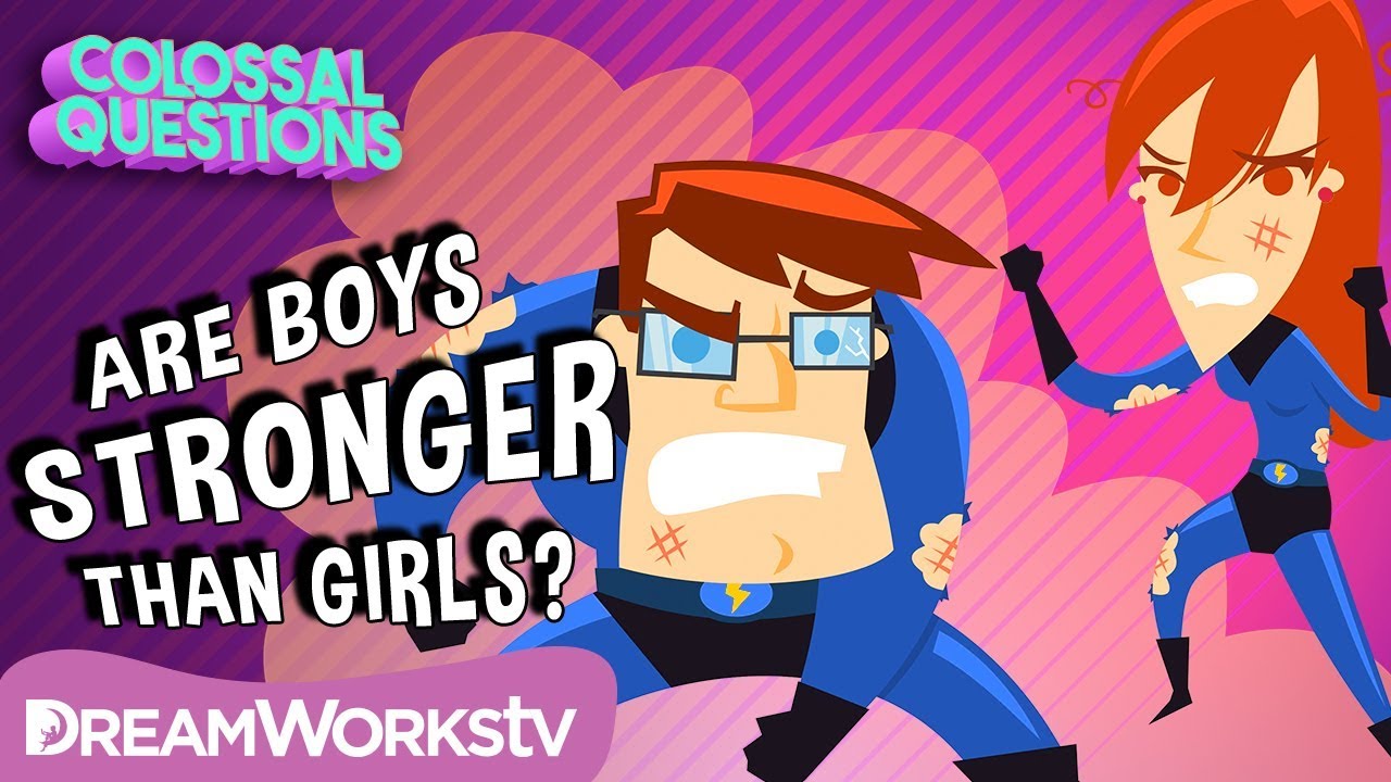 Are Boys Stronger Than Girls? | COLOSSAL QUESTIONS
