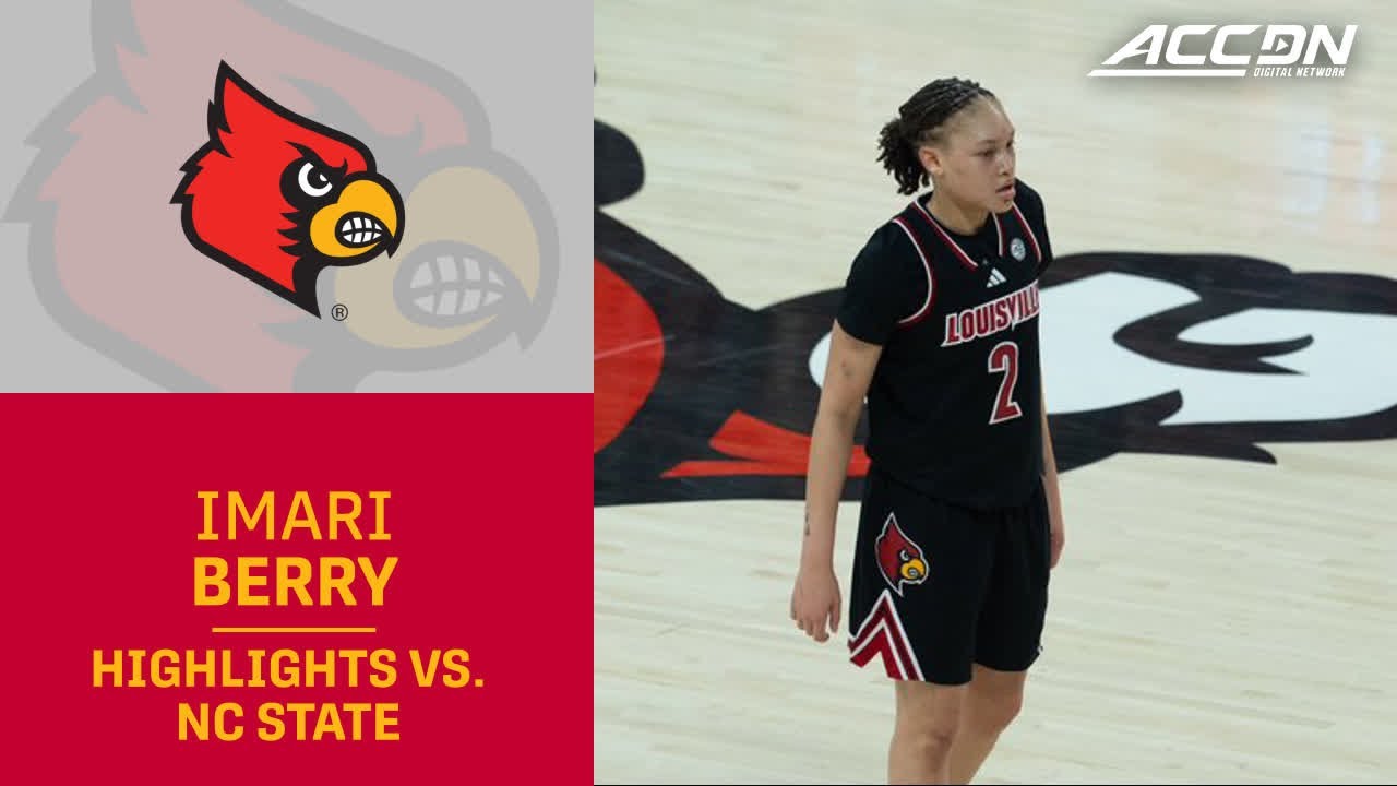 Louisville Imari Berry Highlights vs. NC State