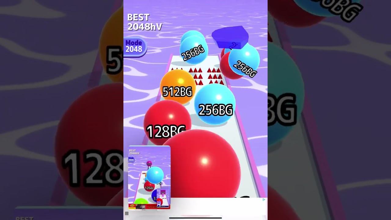 Ball Run 2048 65 Videos