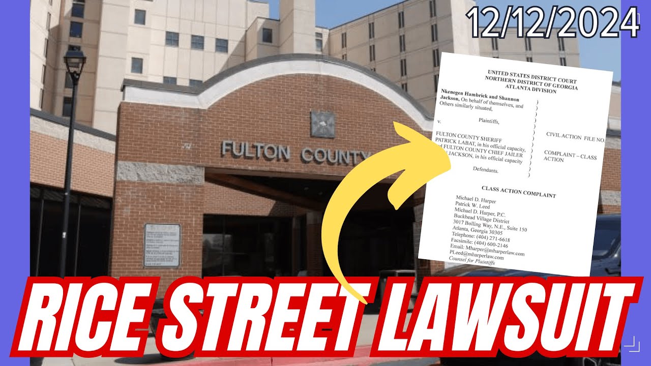 Shannon Stillwell Jackson & Nkenegen Hambrick lead Class Action Lawsuit Against Fulton County