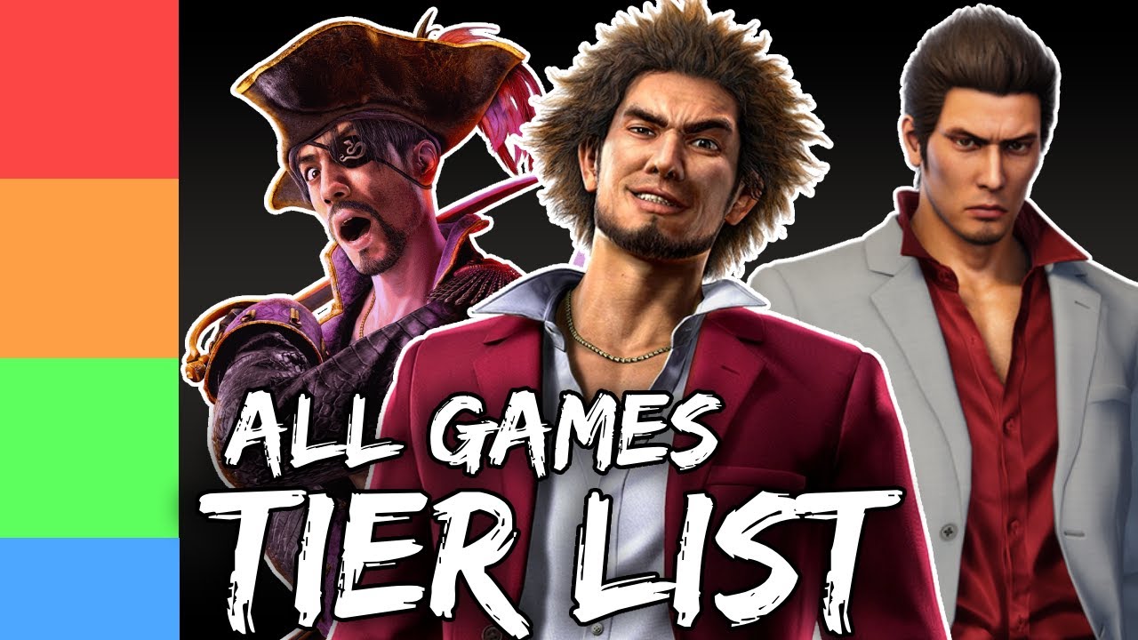ALL YAKUZA GAMES TIER LIST ft. 