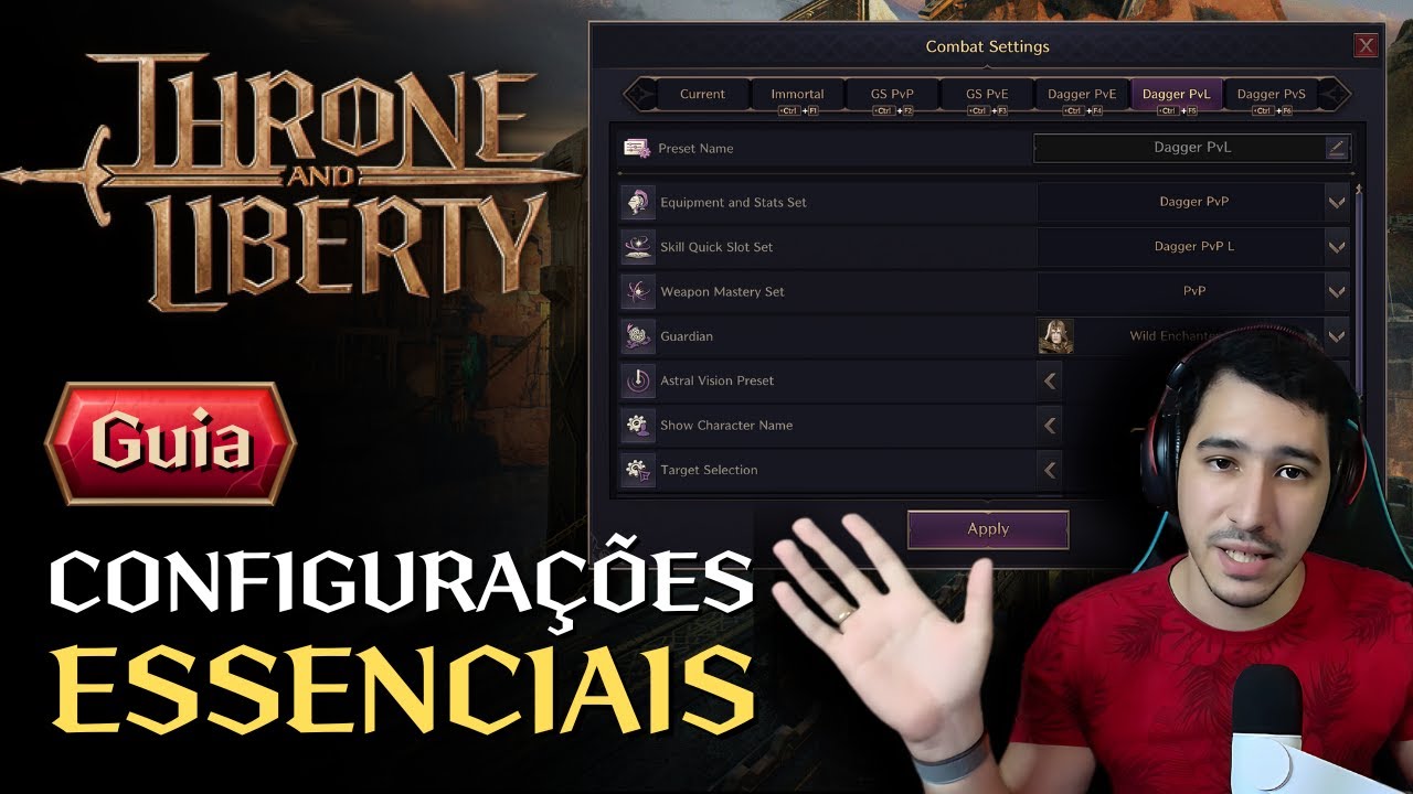 VOCÊ AINDA NÃO CONFIGUROU ISSO - GUIA DE OTIMIZAÇÃO | THRONE AND LIBERTY