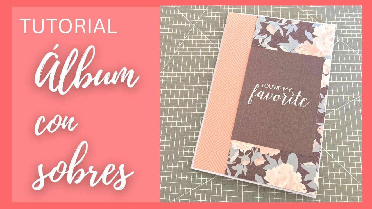 ✅ ALBUM con SOBRES ⎸ Tutorial Scrapbooking