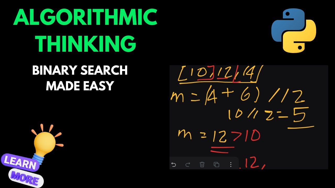 Binary Search Algorithm in Python