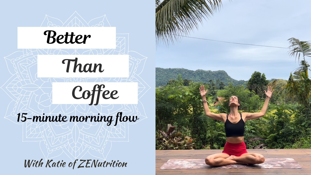15-Minute Morning Energy Flow in Bali 🌿 Better Than Coffee | Wake Up & Open Your Body Naturally