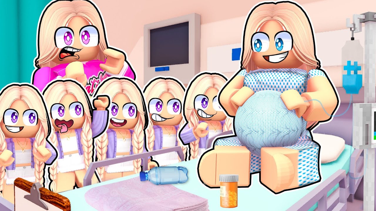 MOJA SIOSTRA BLIŹNIACZKA JEST w CIĄŻY na BERRY AVENUE w ROBLOX!