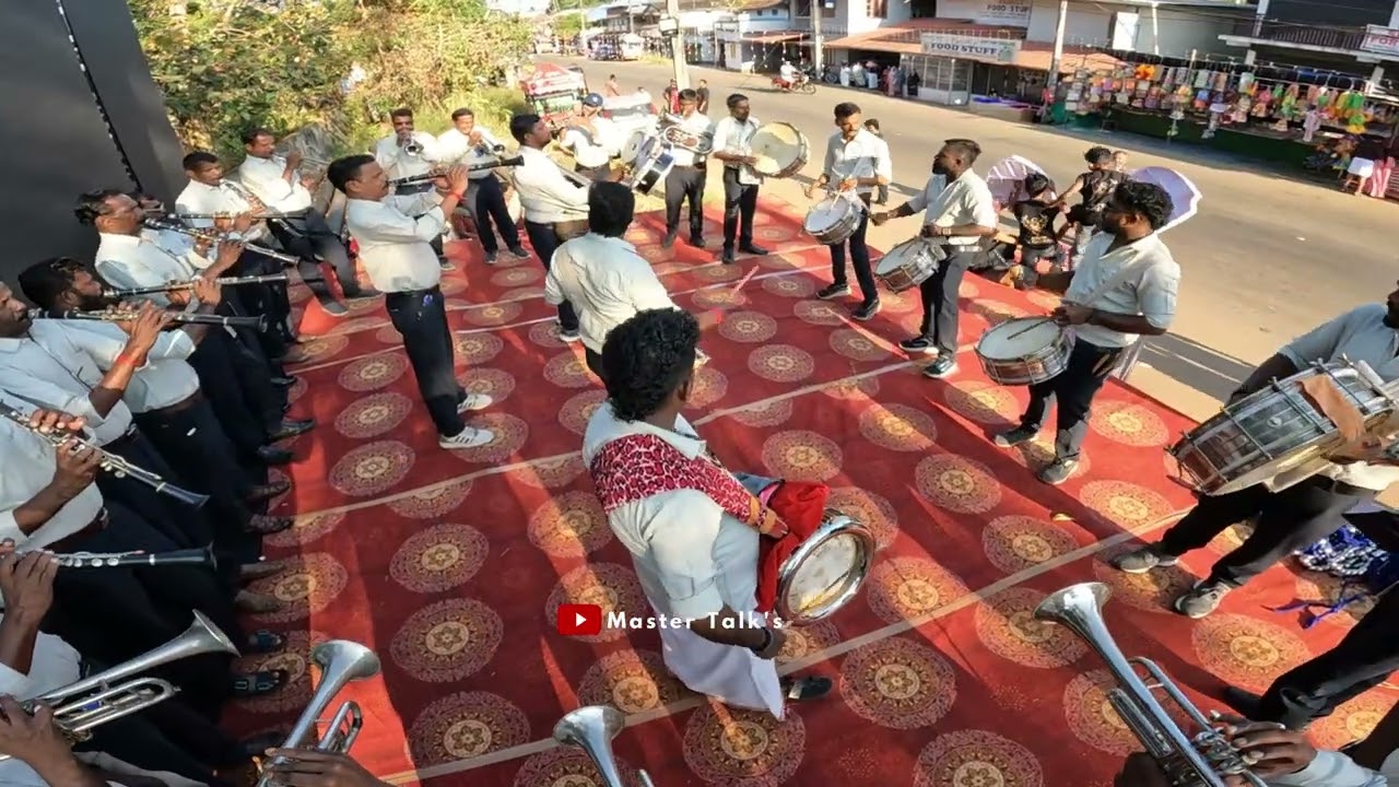 Hosalama Ilesaa II St Marys Vanandarappilly band team at paruvakkunnu fest 2026