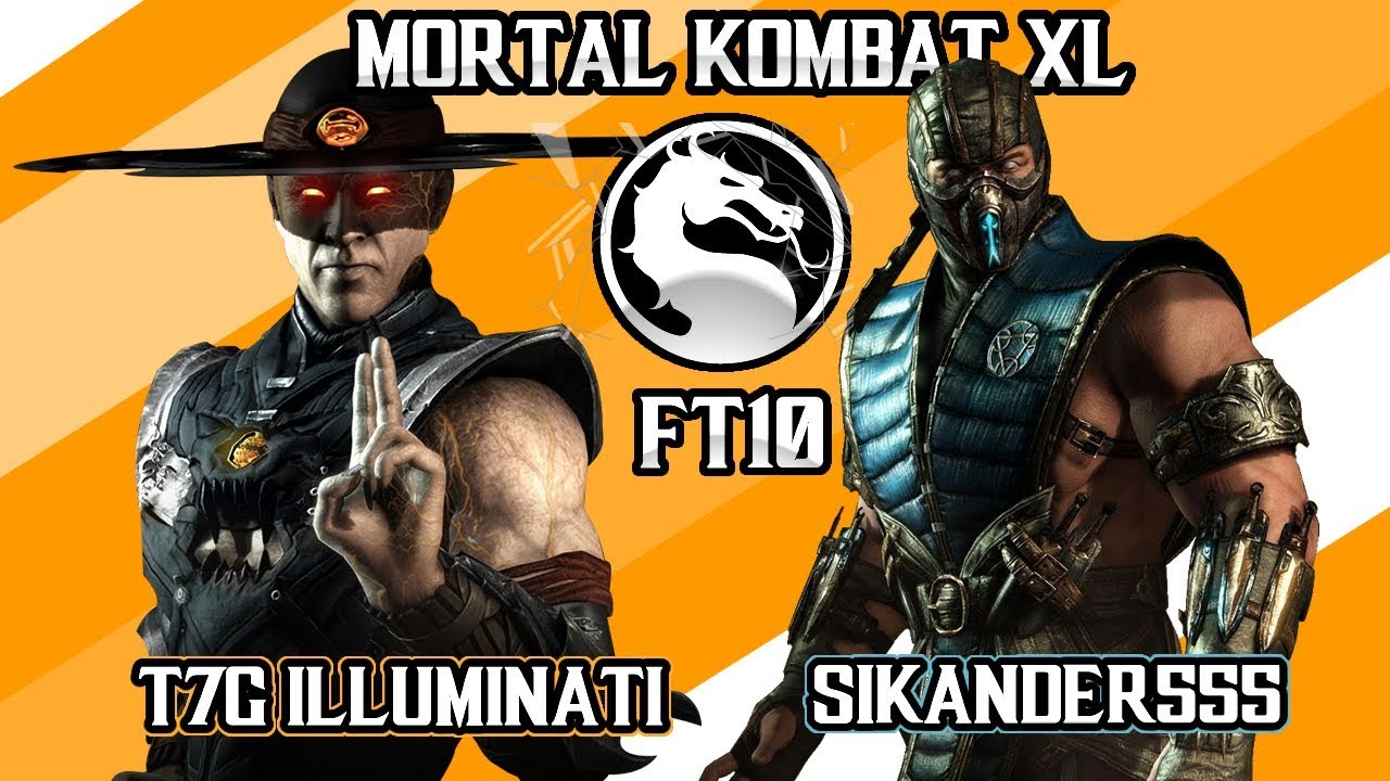 Mortal Kombat X - Sikander555 (Sub Zero)  vs T7G | Illuminati (Kung Lao) - Ft10