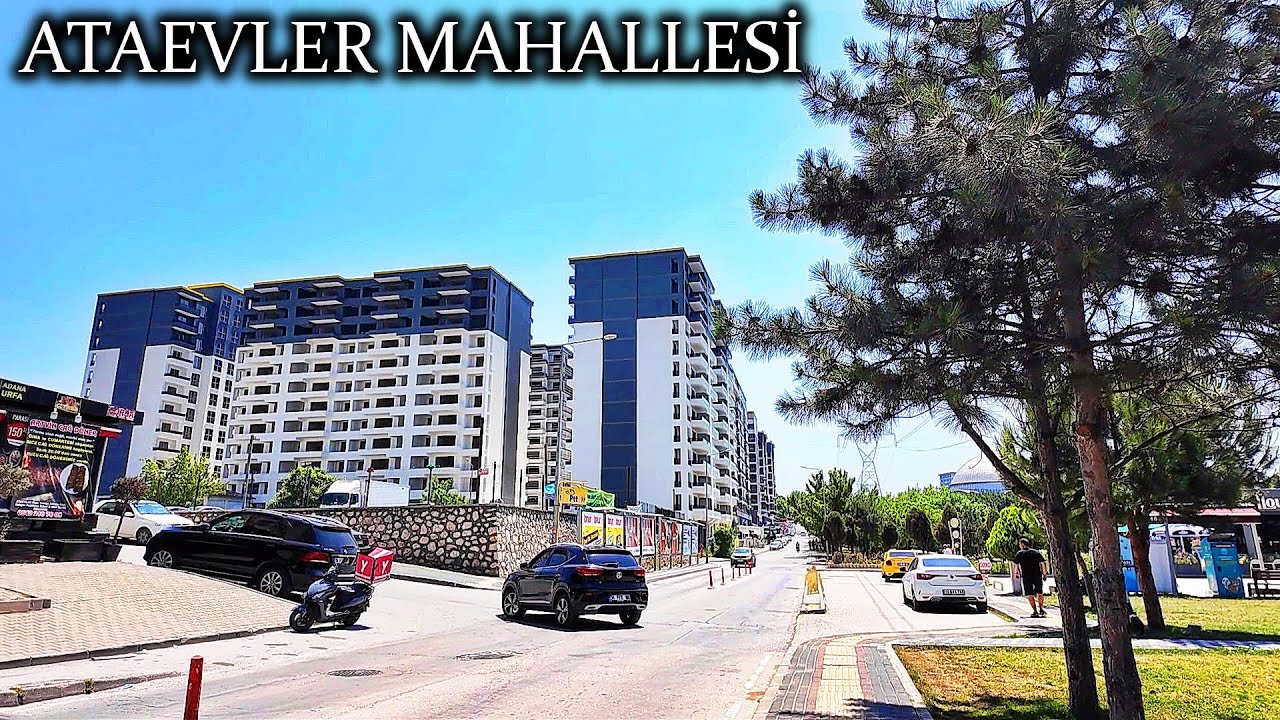 ATAEVLER MAHALLESİ - ATAEVLER NİLÜFER BURSA - BURSA CITY WALKING TOUR - BURSA VLOG 2025
