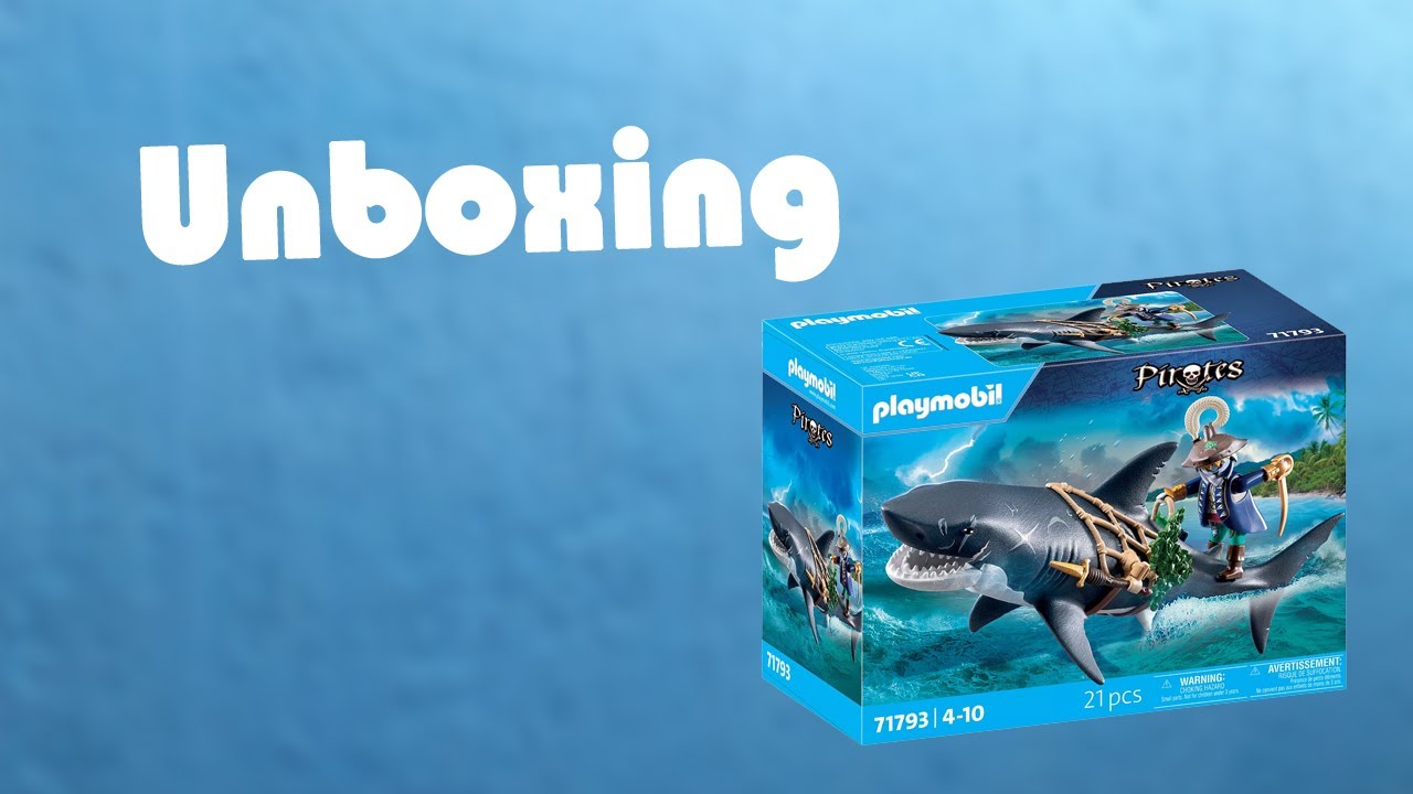 Playmobil 71793 | Tiburón gigante con pirata | Unboxing | Review | Pirates | Novedades 2025