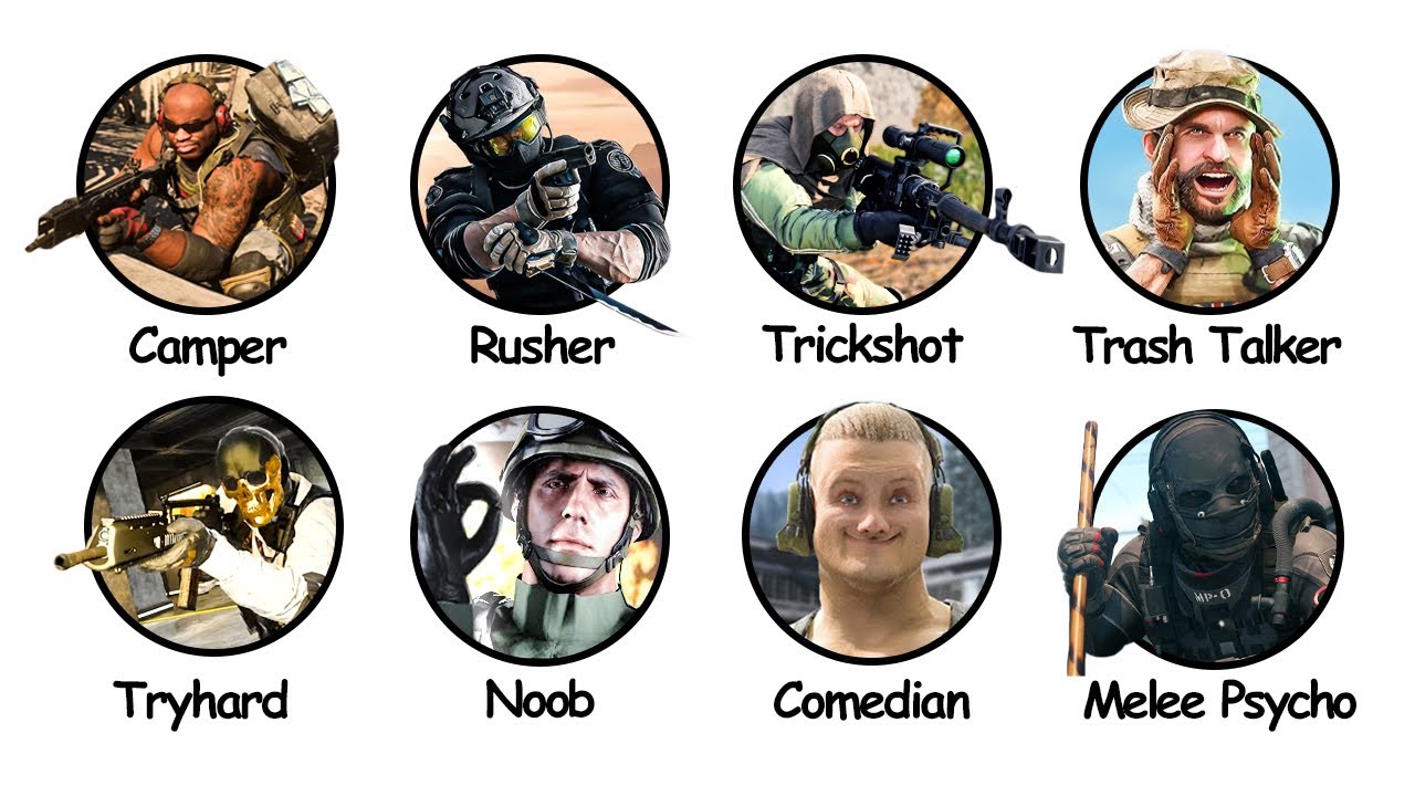 Every Call of Duty Player Type Explained in 17 Minutes