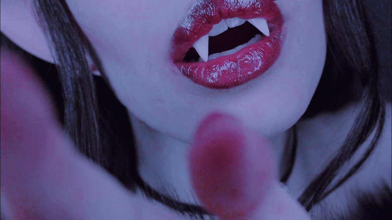 ASMR Vampire Eats You 🧛🏻‍♀️ Mouth Sounds & “NOM NOM” for Halloween Sleep