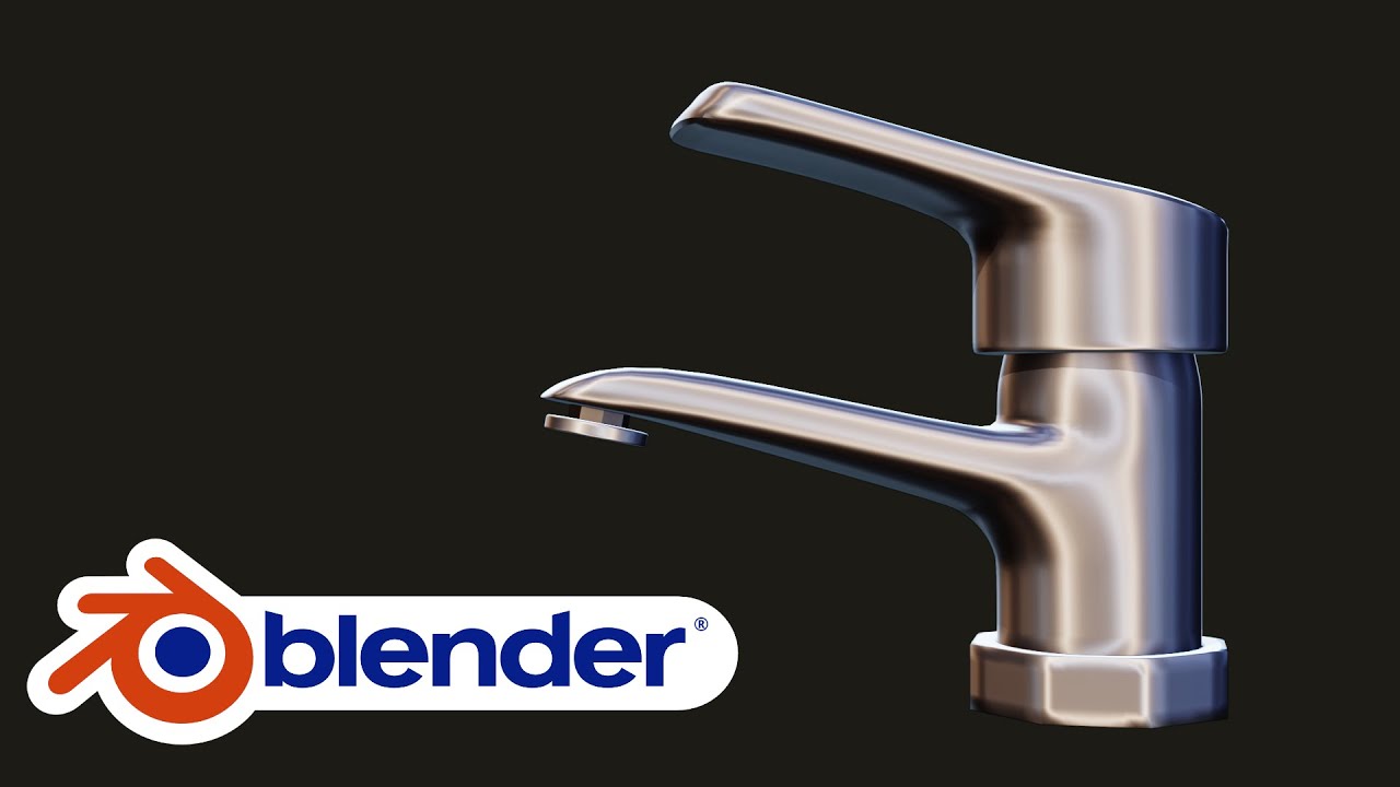 Bathroom tap modelling in blender - Blender 3.6