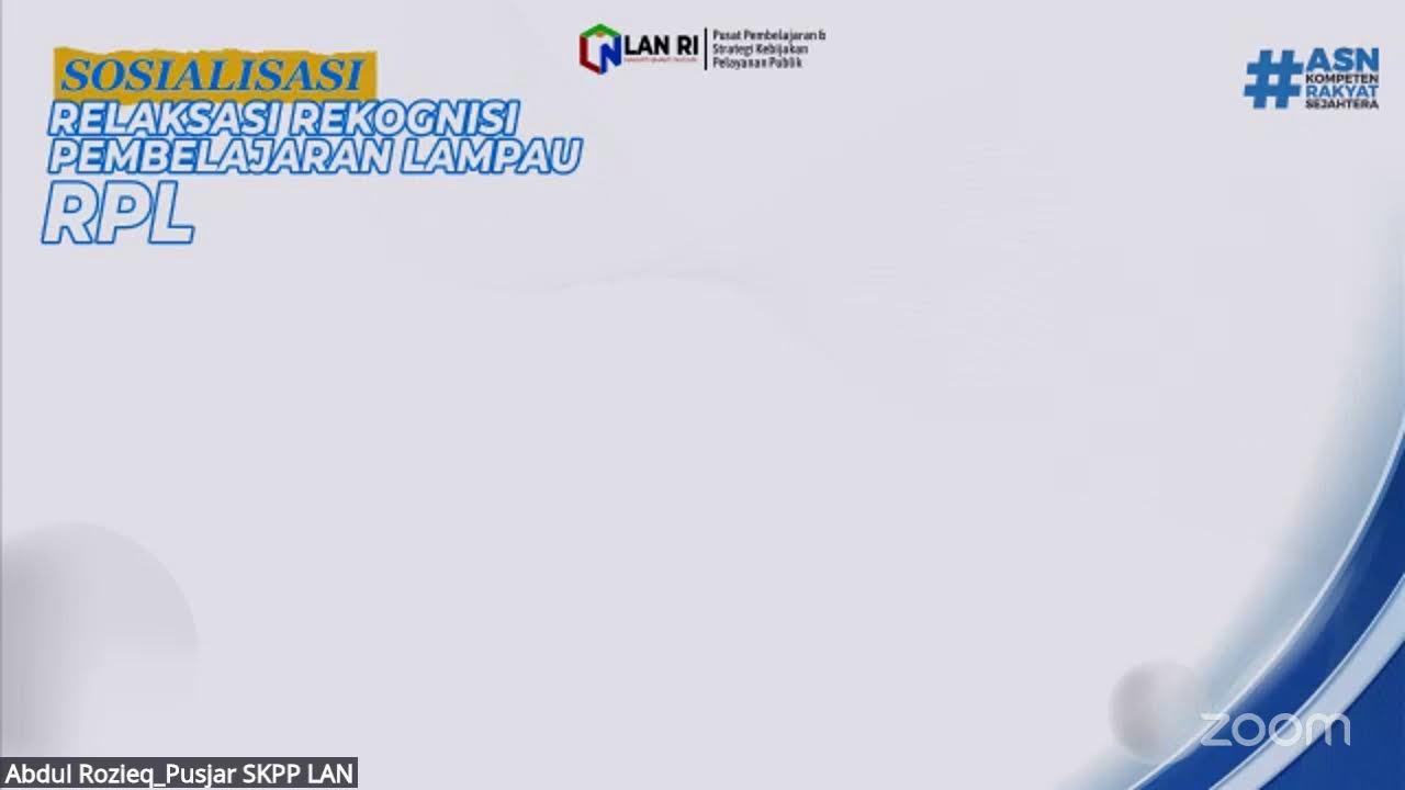 Sosialisasi Relaksasi Rekognisi Pembelajaran Lampau RPL