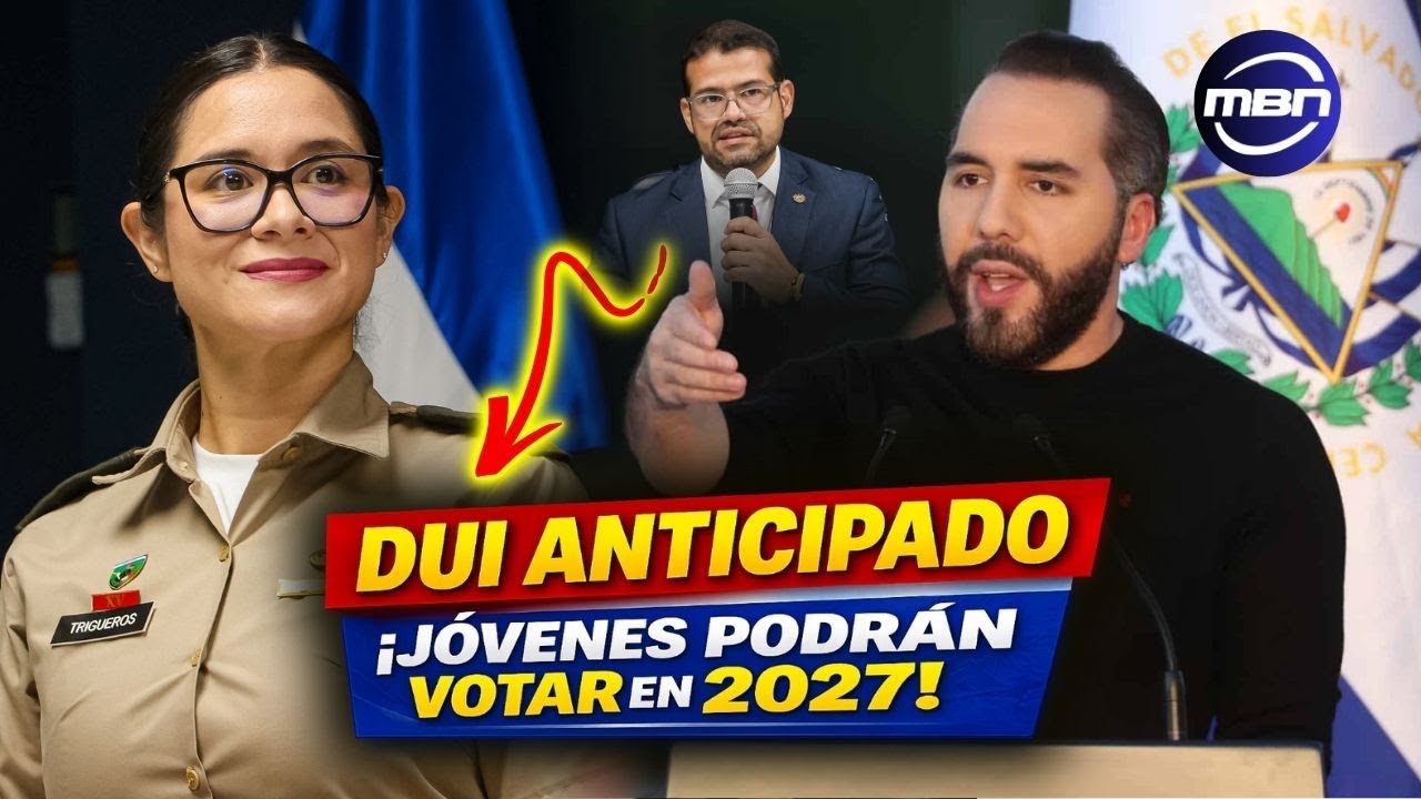 Presidente Bukele habilita DUI anticipado para Jóvenes que Podrán Votar en 2027