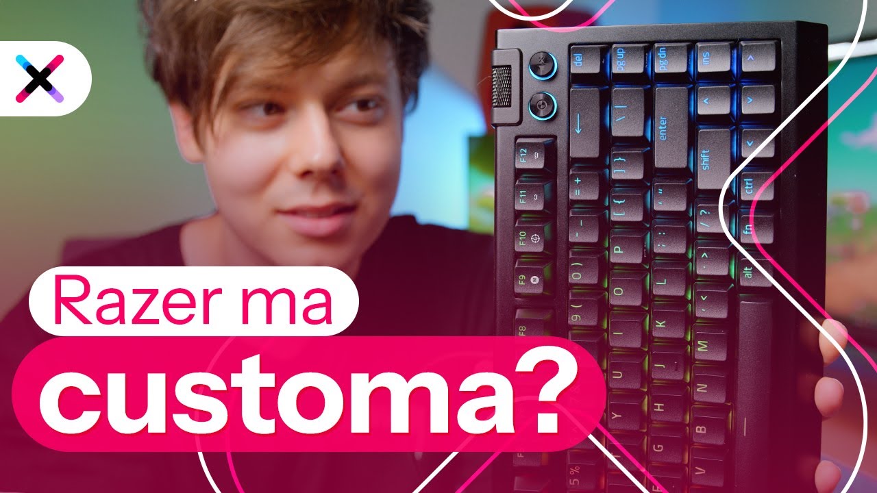 TA KLAWIATURA JEST ŚWIETNA i droga 🧅 RAZER BlackWidow V4 75%