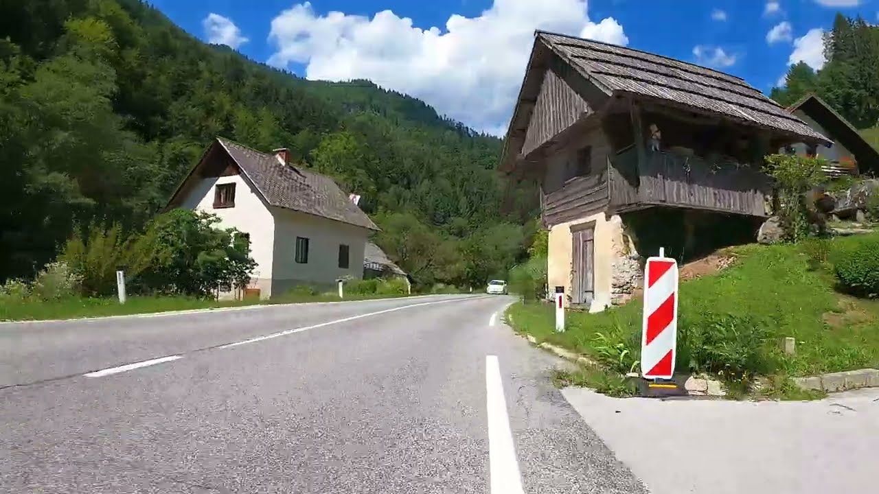 Ascent To The Pavlicevo Sedlo Pass Bicycle Ride Virtual Tour HD 4K Bike Indoor Cycling