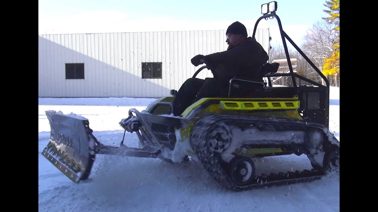 The Worlds 1st Wheelchair Plow Upgrade. Ripchair 3.0