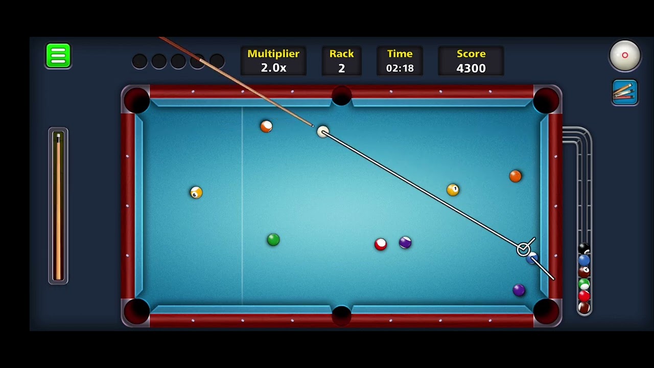 8 Ball Pool Offline Gameplay | Amazing Shots & Tricks