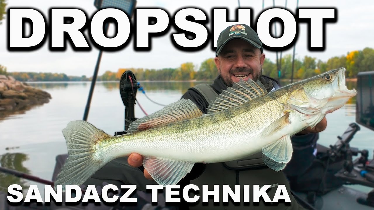 NIKT Ci Tego Nie Pokaże! SANDACZ na DROPSHOT z BELLY BOAT - Moja TECHNIKA!