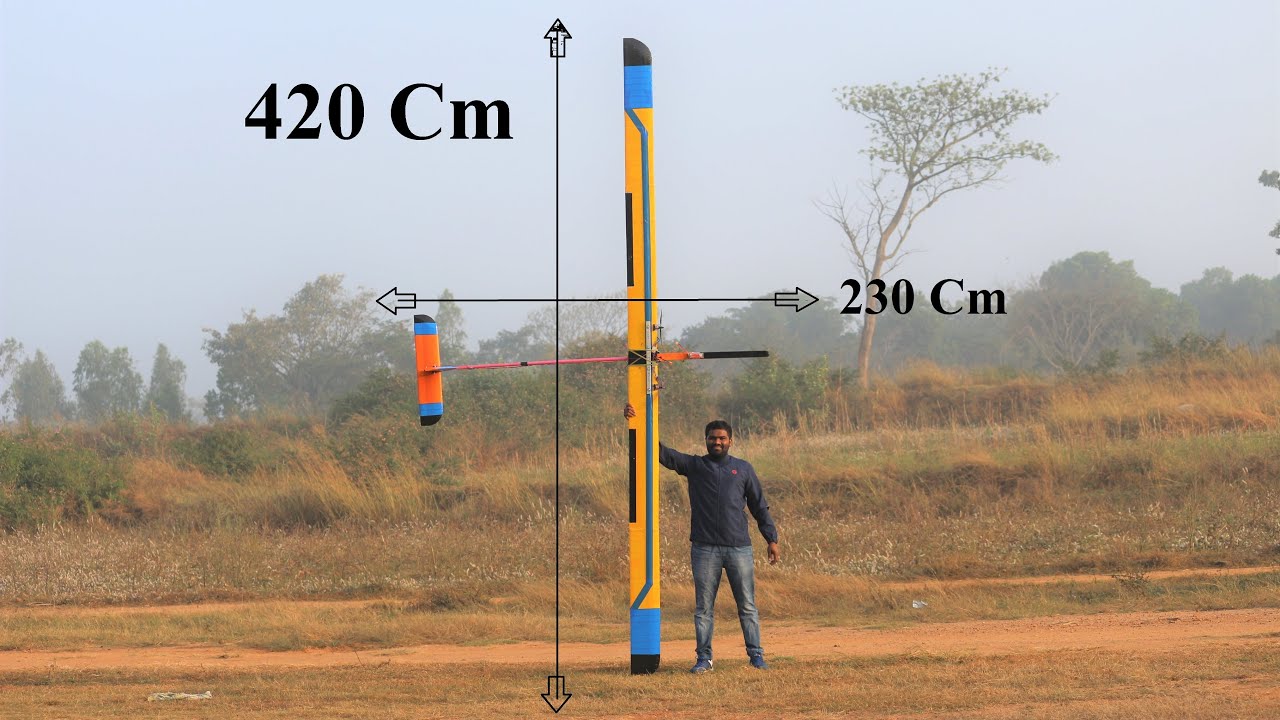 How to make a Aeroplane - Big RC Airplane - Glider