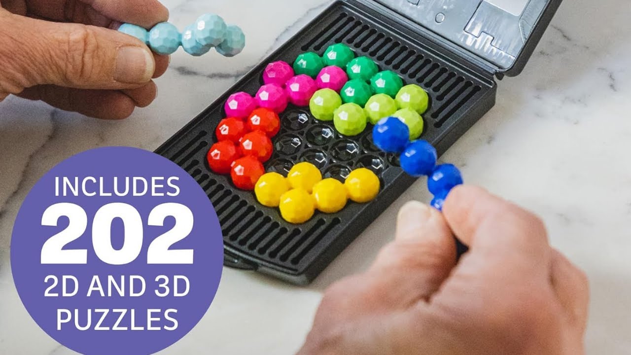 Kanoodle Genius 3D Puzzle 🧩🧠 | Brain Teaser Game for Kids, Teens & Adults with 200+ Challenges