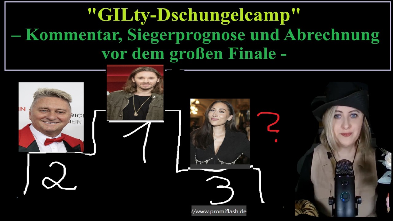 „GILty-Dschungelcamp 2026“ ;-)  – Kommentar, Siegerprognose und Abrechnung vor dem großen Finale