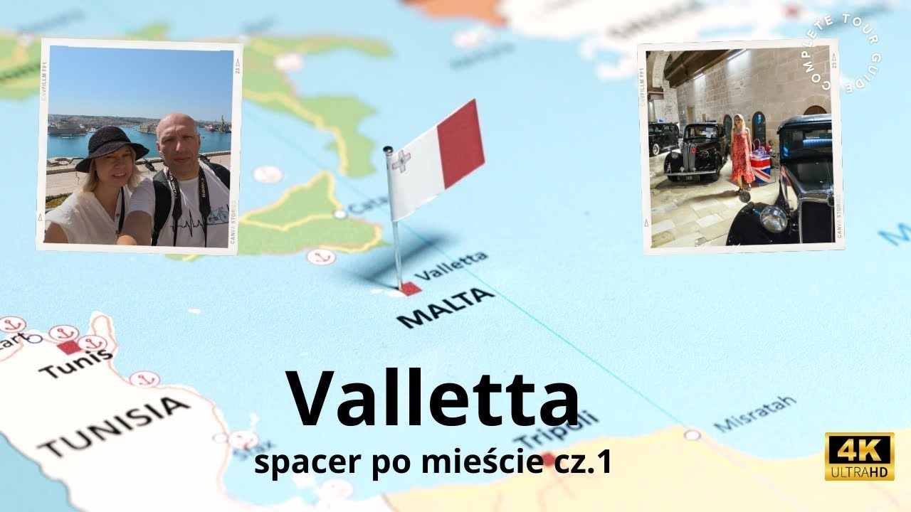 Valletta cześć 1, Malta – piękne uliczki, zabytki i widoki. Część 1