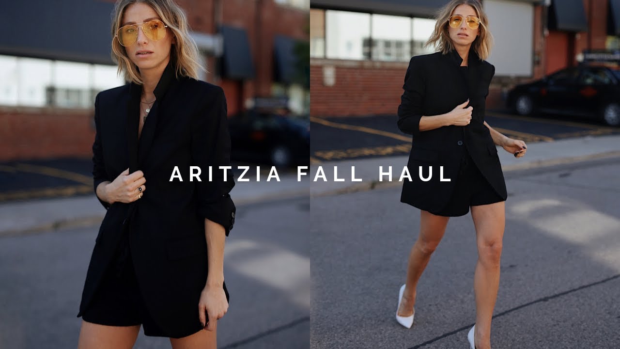 ARITZIA FALL HAUL | OUTFIT IDEAS + FALL FASHION TRENDS 2019