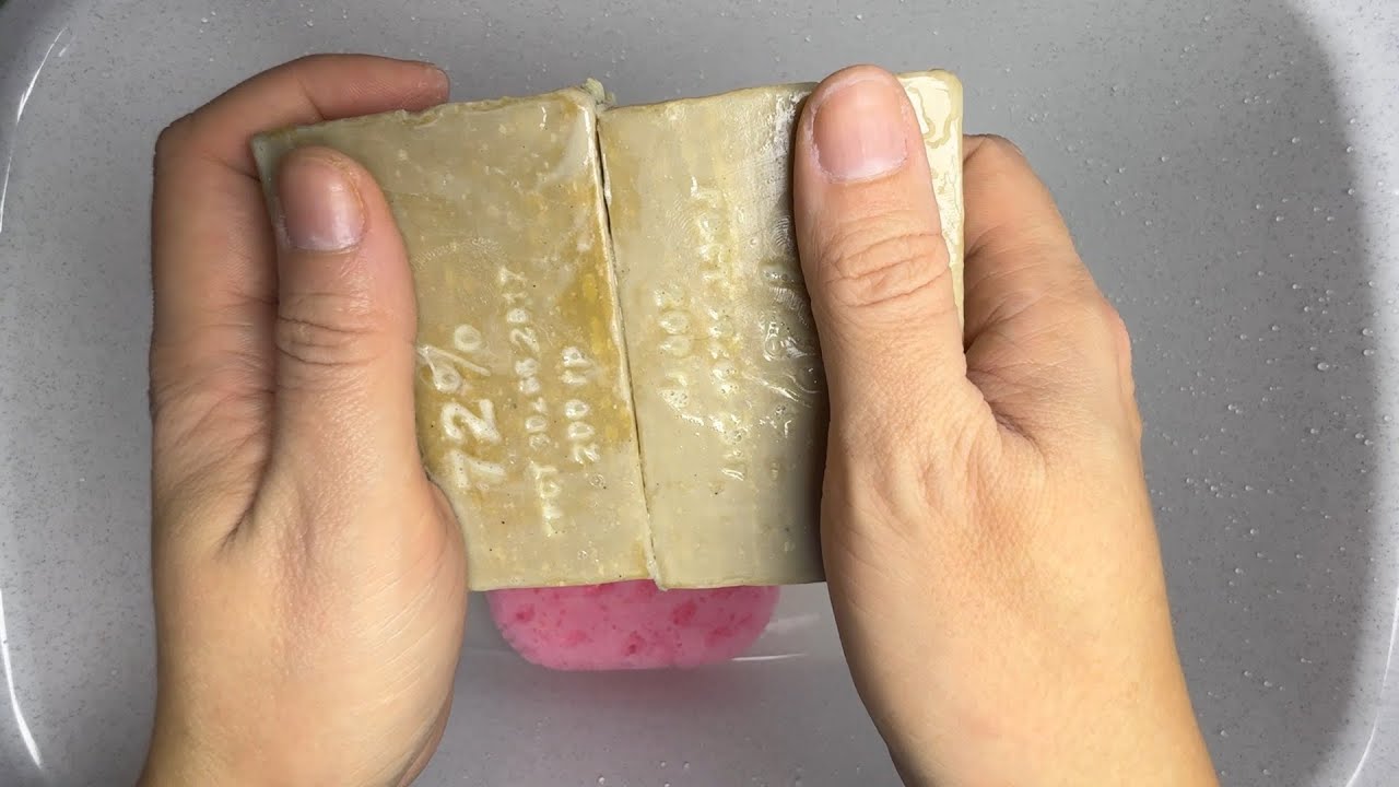 Be careful, it's addictive! A delight for the ears! 🎧💆🏻‍♀️🤤 #asmrsoap #asmr #satisfying 
