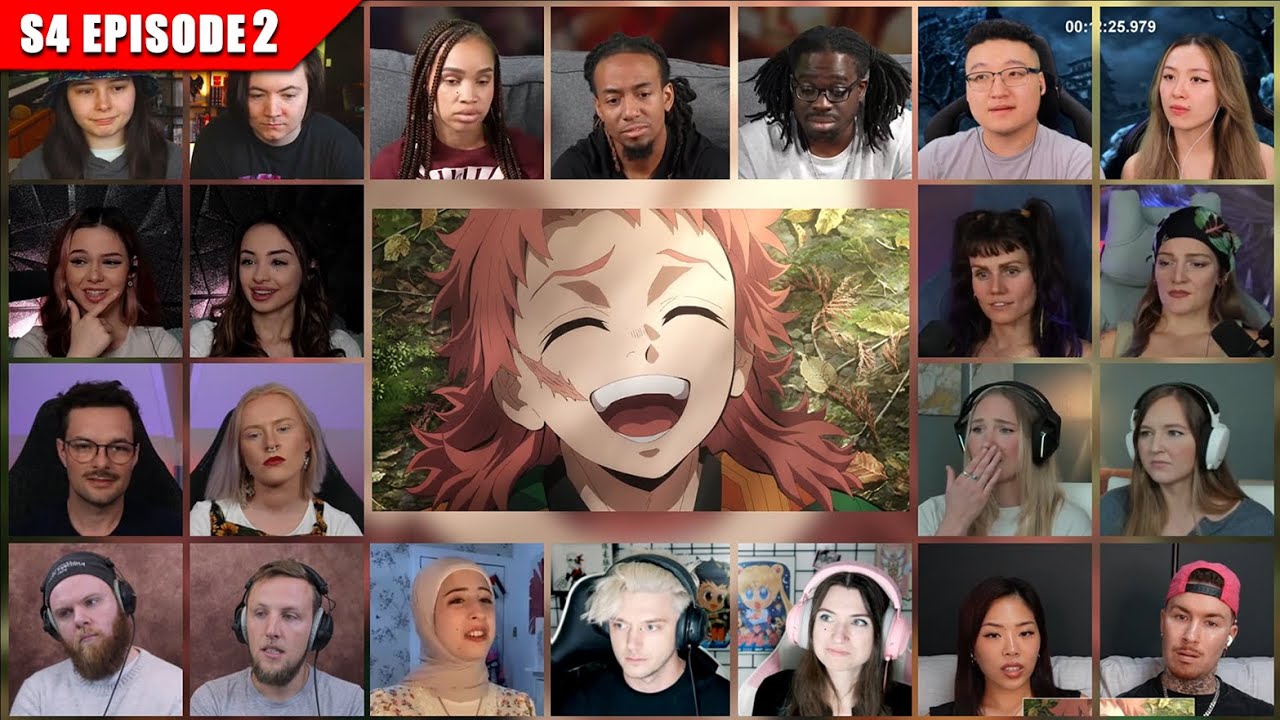 [Full Episode] Demon Slayer: Kimetsu no Yaiba Season 4 Episode 2 Reaction Mashup | 鬼滅の刃