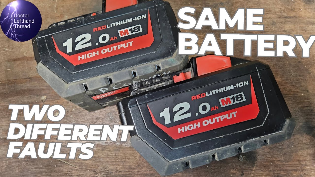 I Fixed My Two Milwaukee 12ah Batteries Here's How