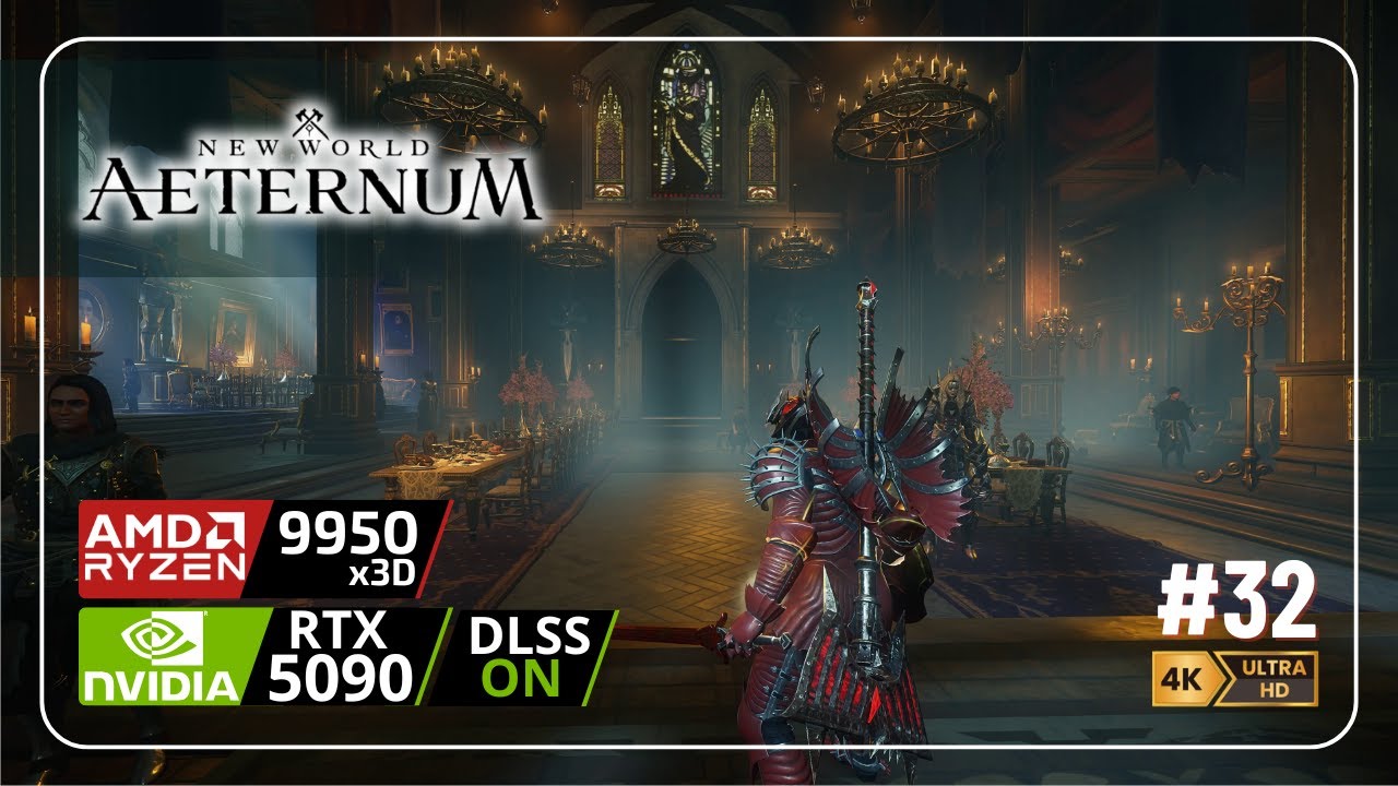 New World AeternuM: Ep32 - Max Graphics in 4k | RTX 5090 + R9 9950x3D | No Commentary
