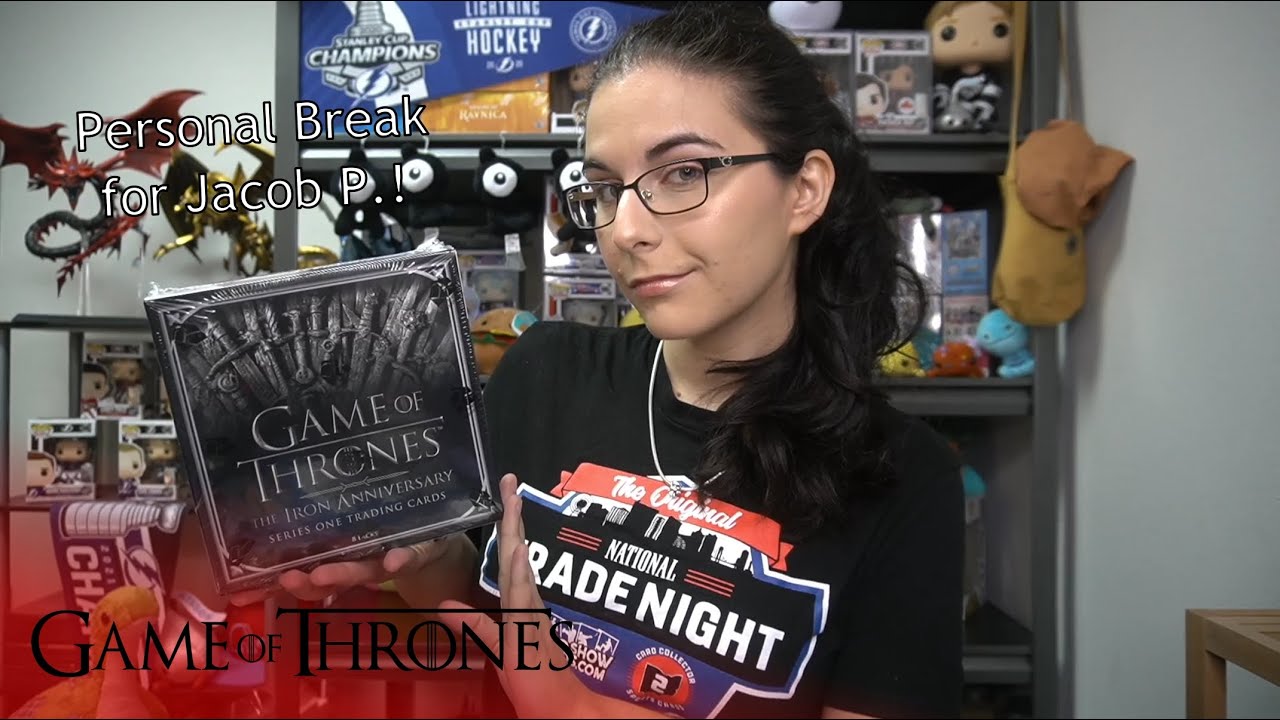 Last Hurrah? | 2021 GAME OF THRONES IRON ANNIVERSARY SERIES 1 BOX OPENING FOR JACOB P.