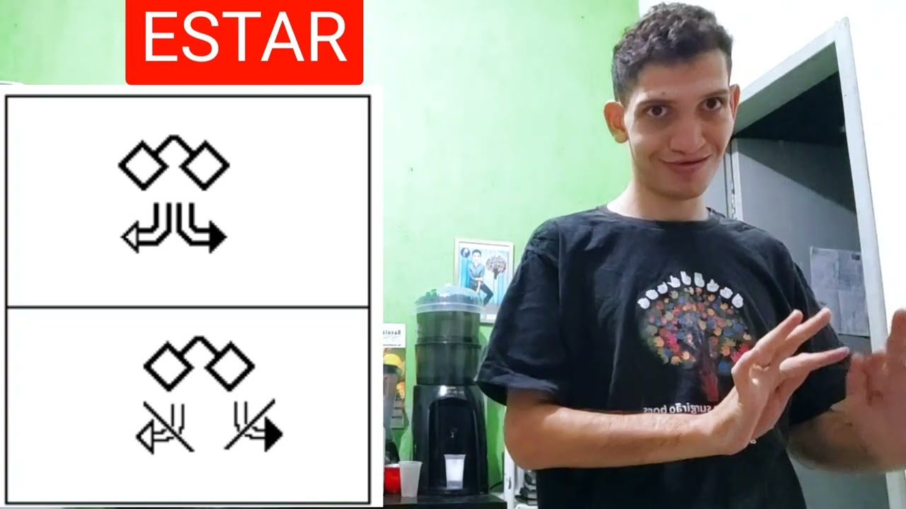 ESTAR - SINAL EM LIBRAS