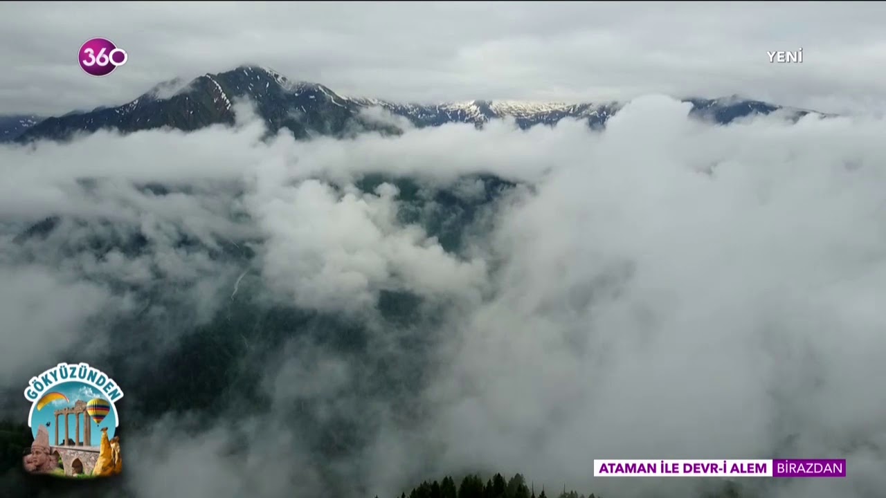 Rize pokut yaylası belgeseli, TV360 Kanalında yayınlanan hava çekimlerim