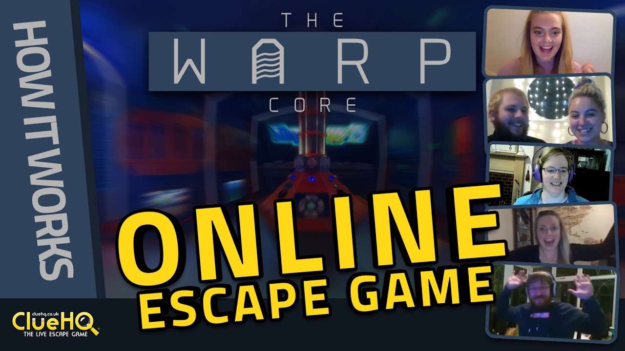The Warp Core - Online Escape Game - Clue HQ