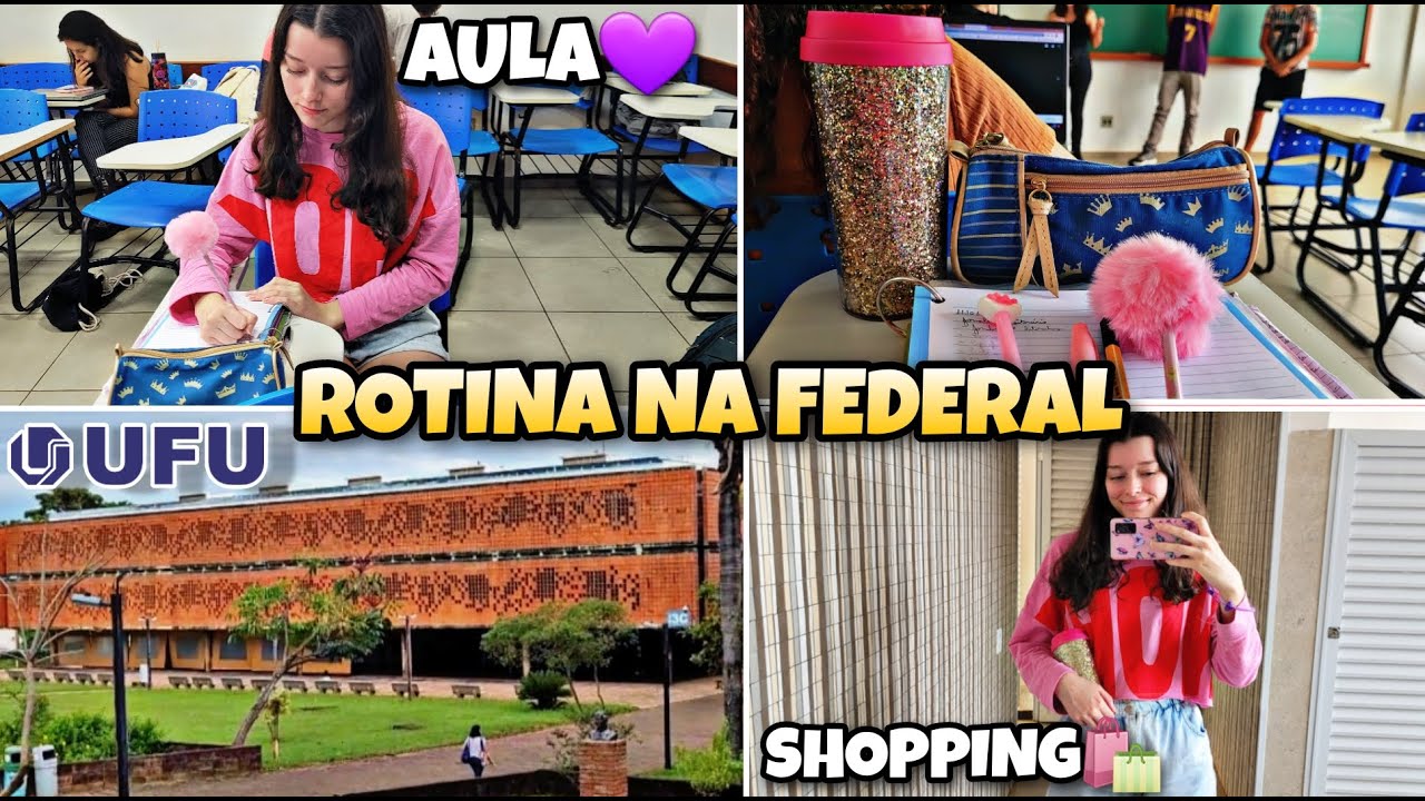 UM DIA CAÓTICO COMIGO NA UFU l Rotina universitária na Federal!