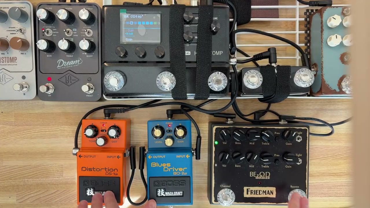 BE-OD vs BD-2W, DS-1S（with Dream'65） – Which Do You Prefer?