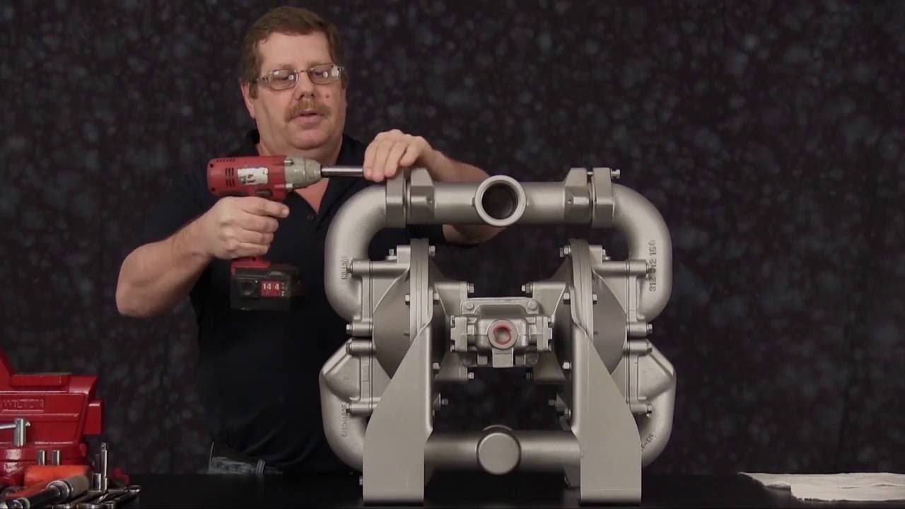 HDF2 & HDF1 AODD Pumps Wet End Kit Installation