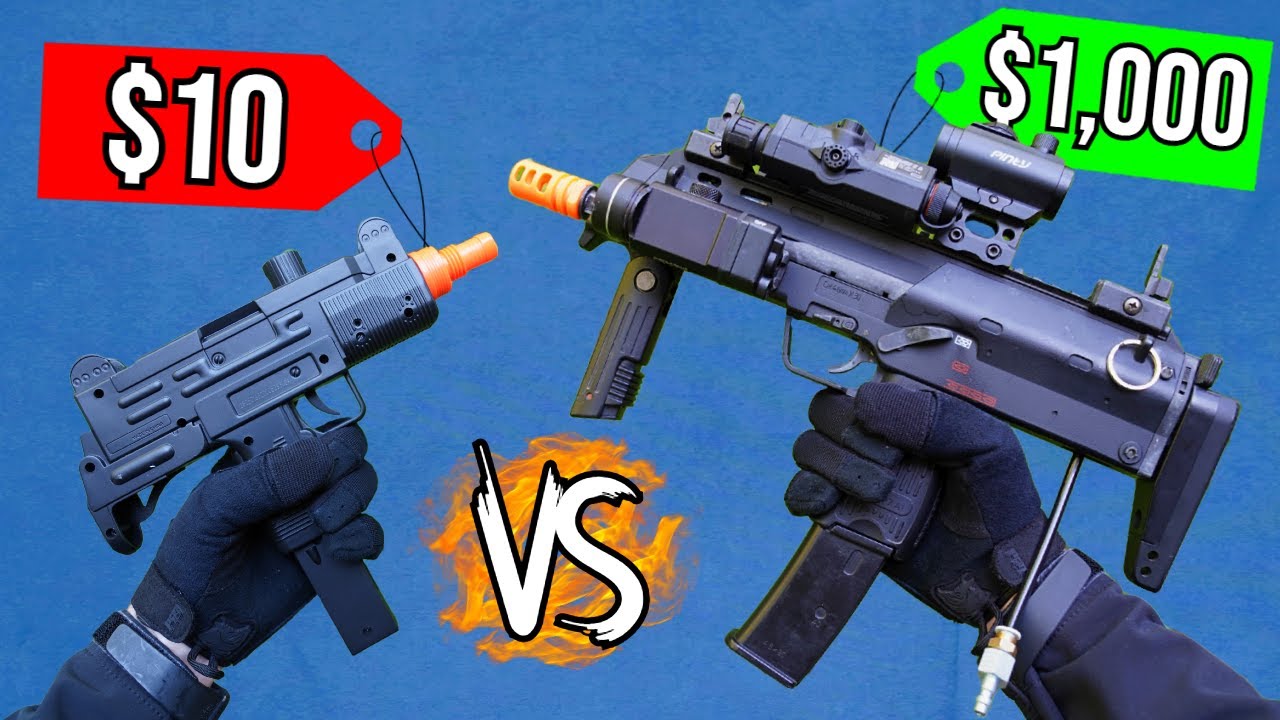 Cheap vs Expensive Airsoft Submachine Guns!