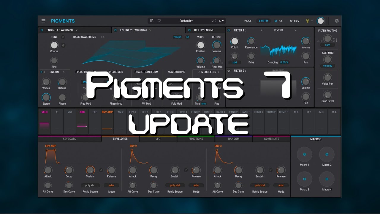PIGMENTS 7 update: NEW Filters and Corroder effect