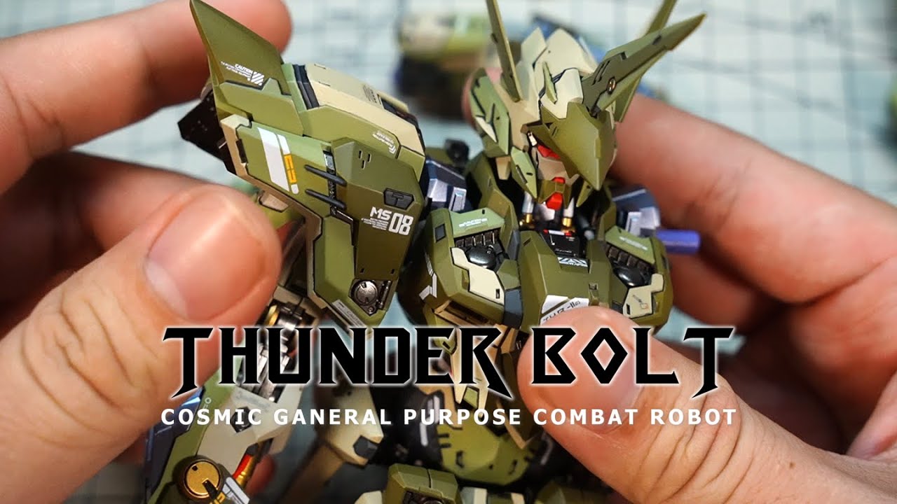 THUNDER BOLT - CUSTOM PAINT VÌ TÔI KHÔNG THÍCH MÀU GỐC CỦA MÔ HÌNH NÀY