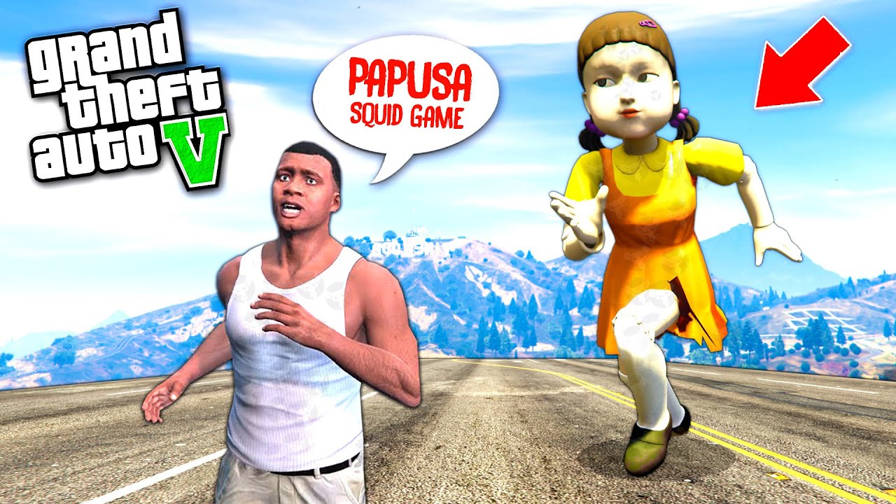 PAPUSA SQUID Game in GTA 5 !