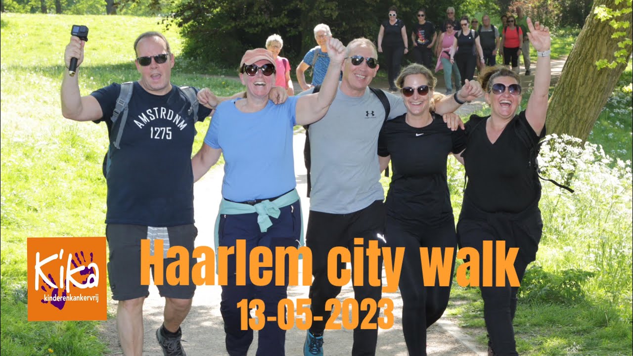 Kika Haarlem city walk 25 km