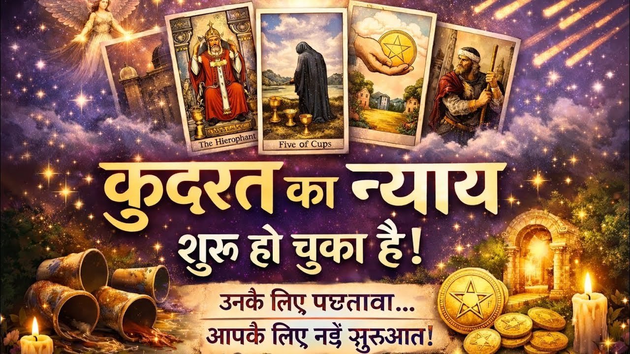 कुदरत का न्याय सक्रिय हो चुका है | उनके लिए पछतावा, आपके लिए नई शुरुआत ✨ Tarot Reading