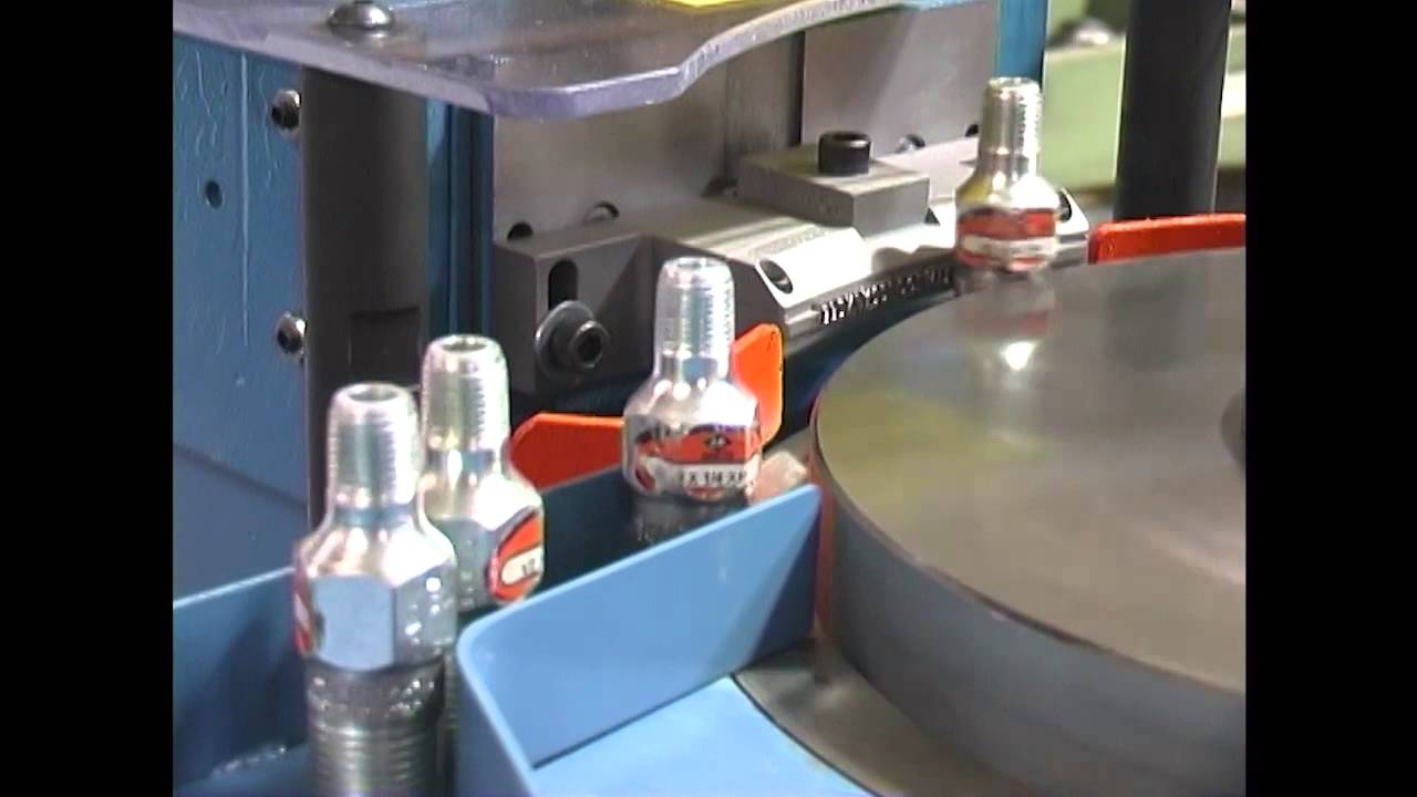 Rotary Roll Marking Around Perimeter of Valve Bodies - SCHMIDT